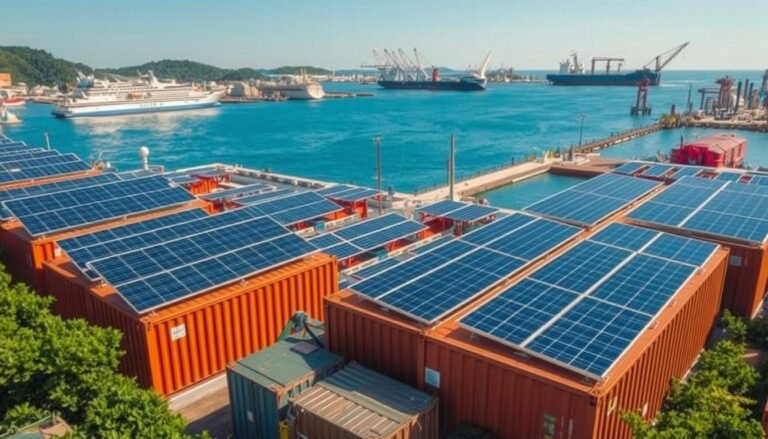 Energia Solar em Portos